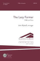 The Lazy Farmer TTBB choral sheet music cover